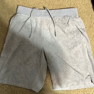 Lulu Lemon T.H.E. Men 7inch inseam shorts.